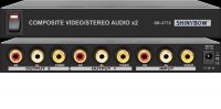 1x2 Composite Video•Audio Distribution Amplifier