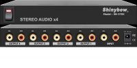 1x4 Stereo Audio Distribution Amplifier