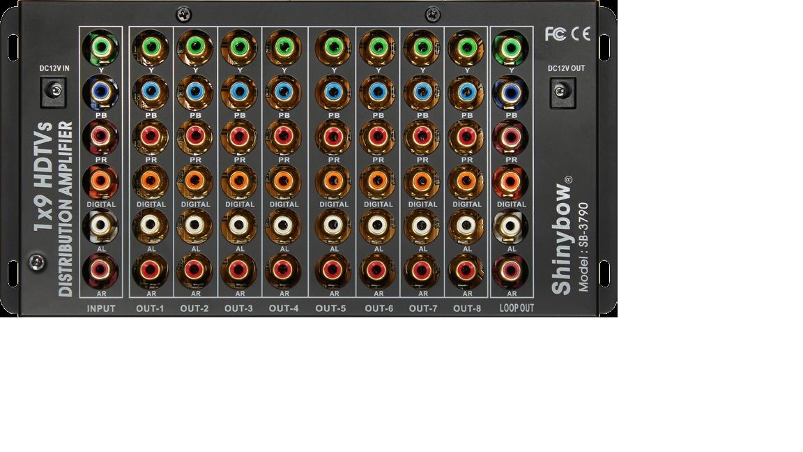 1x9 DISTRIBUTION AMPLIFIER (Loop Output)